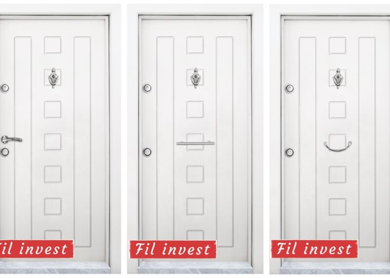 Alternative view of Блиндирана врата Атмо модел T-712 Бял