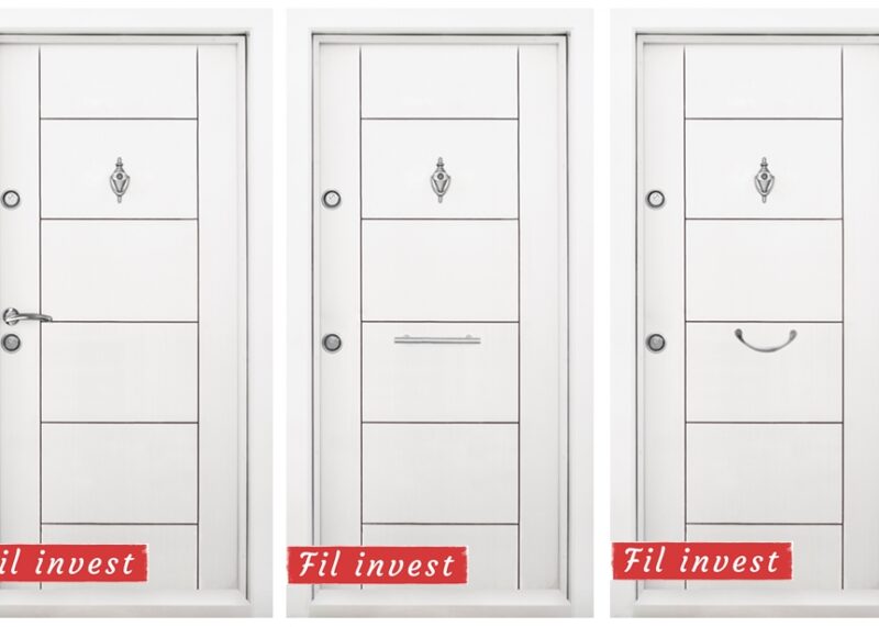 Alternative view of Блиндирана врата Панел модел Т-102 Бял