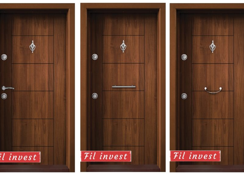 Alternative view of Блиндирана врата Панел модел Т-102 Златен дъб