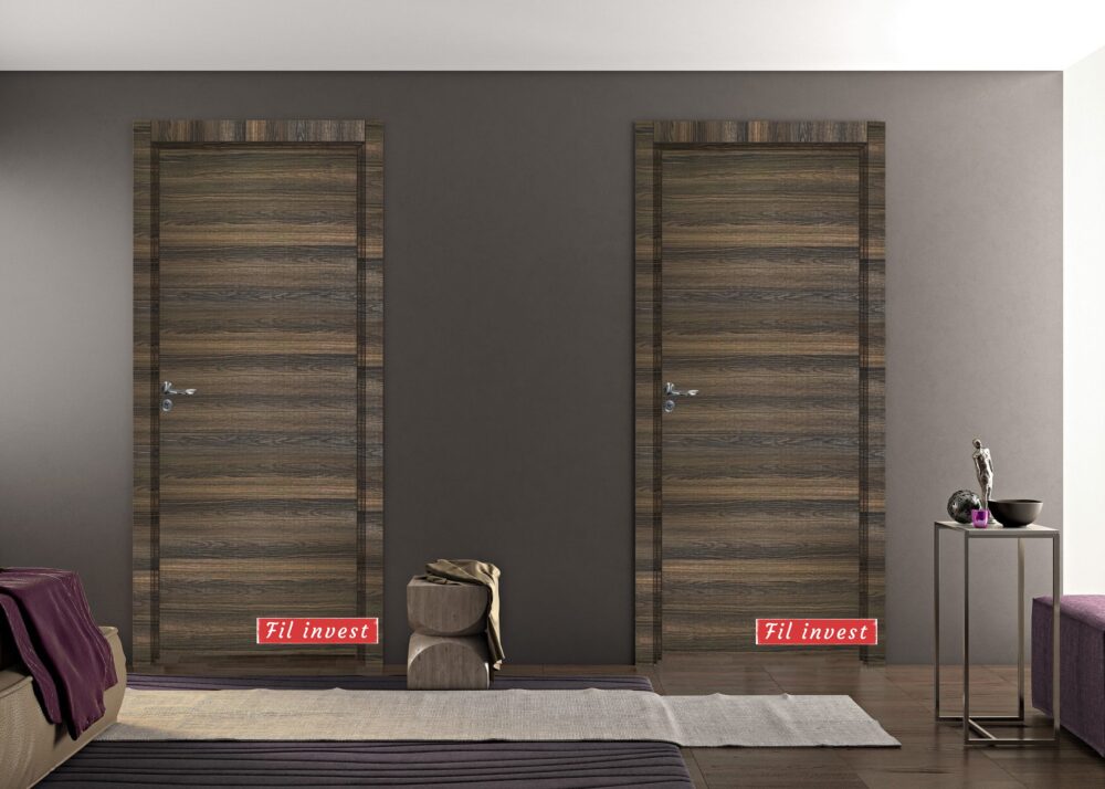 Интериорни врати Sil Lux 3100 в цвят райски орех