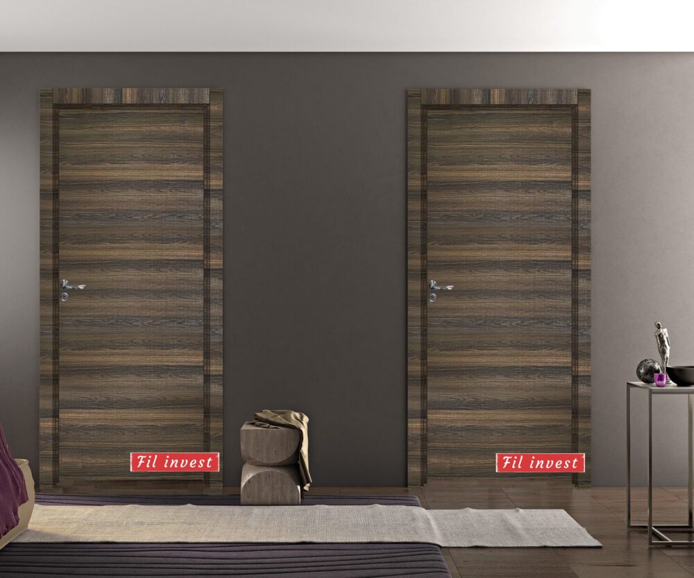 Интериорни врати Sil Lux 3100 в цвят райски орех