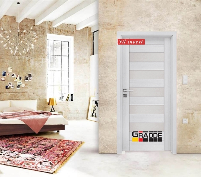 Интериорна врата Gradde серия Aaven Glas Сибирска Лиственица
