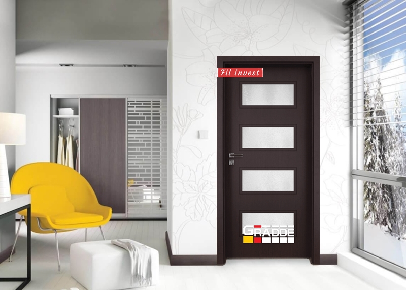 Интериорна врата Gradde серия BLOMENDAL Орех Рибейра
