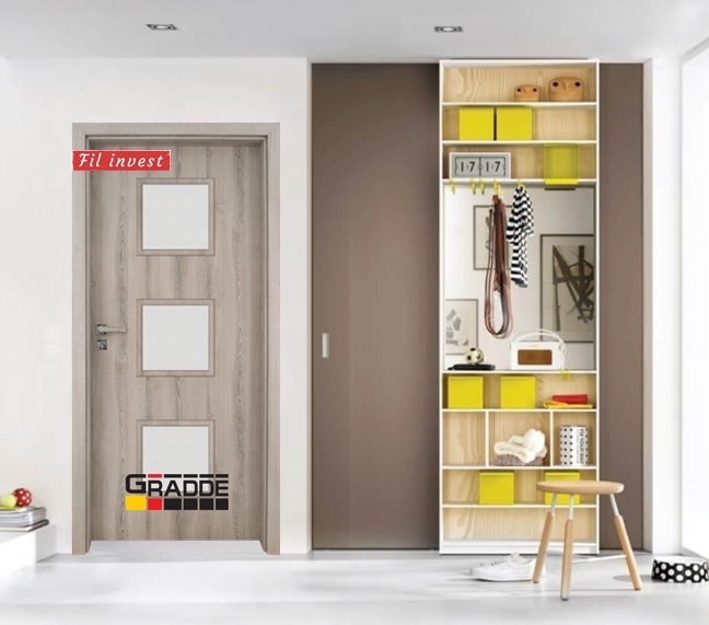 Интериорна врата Gradde серия Bergedorf Ясен Вералинга