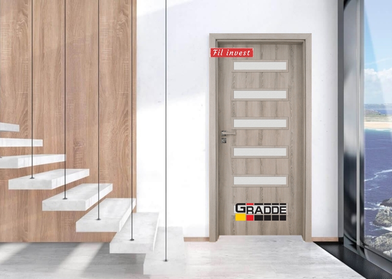 Интериорна врата Gradde серия SCHWERIN Ясен Вералинга
