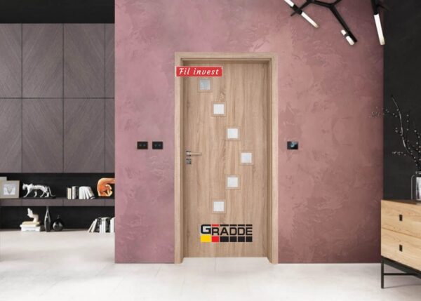 Интериорна врата Gradde серия Zwinger Дъб Вераде