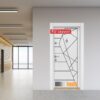 Блиндирана врата Haska серия ParkDoor модел 01 Бяла перла