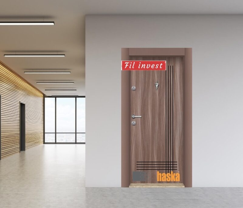 Блиндирана врата Haska серия ParkDoor модел 02 Танганика