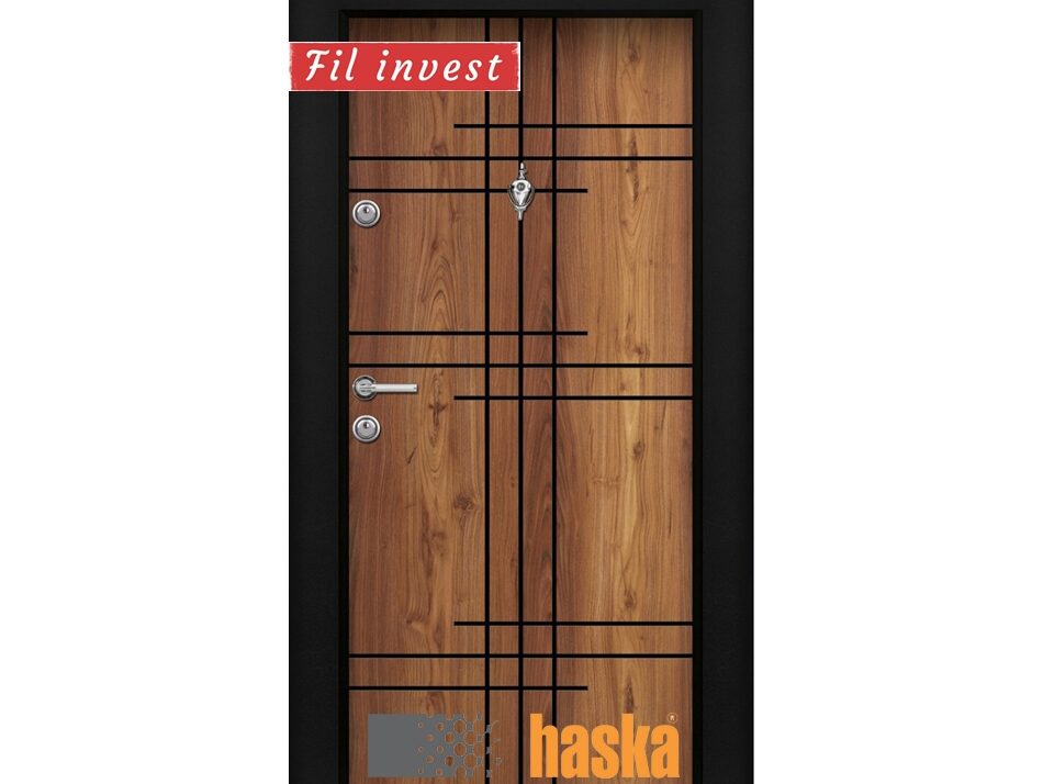 Alternative view of Блиндирана врата Haska серия ParkDoor модел 05 Сарухан
