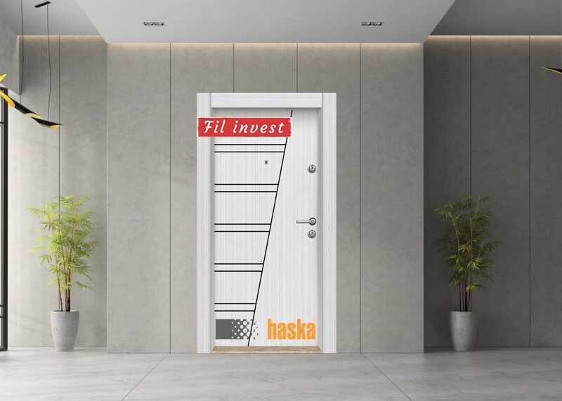 Врата Haska серия StarLife модел М10 Бяла перла