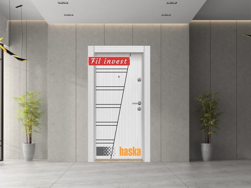 Врата Haska серия StarLife модел М10 Бяла перла