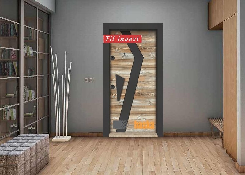 Врата Haska серия Лукс модел Стар 15 Нюанс