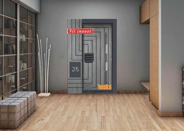 Врата Haska серия Лукс модел Стар 19 Синтез