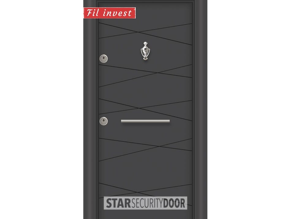 Alternative view of Врата Star Security Door серия Parkdoor модел P5471 Антрацит