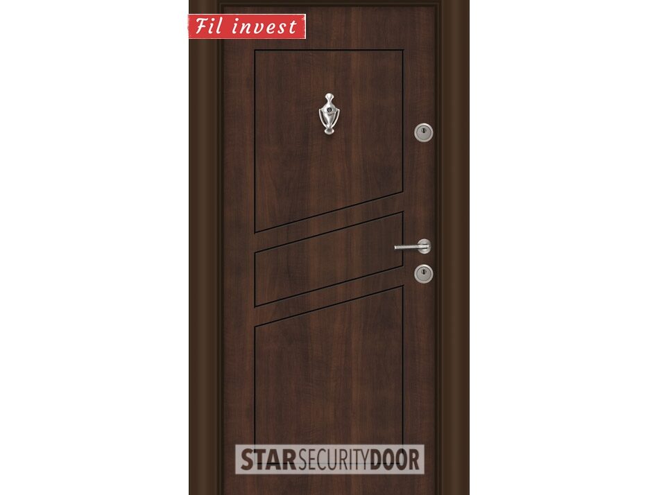 Alternative view of Врата Star Security Door серия Parkdoor модел SL05 Орех