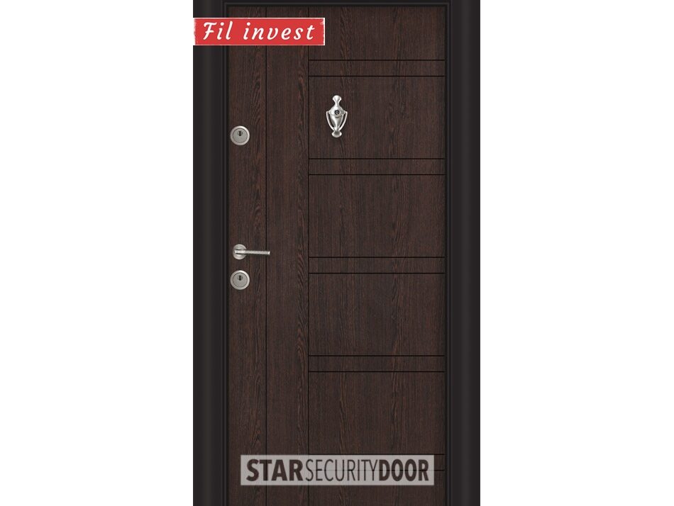 Alternative view of Врата Star Security Door серия Parkdoor модел SL101 Венге