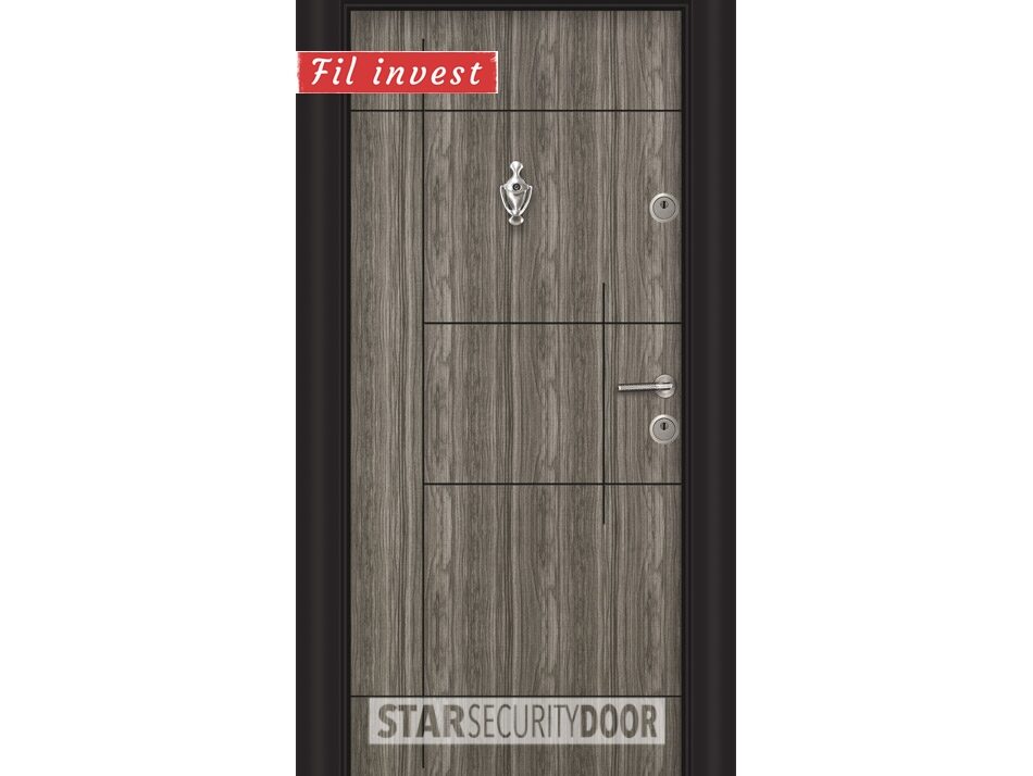 Alternative view of Врата Star Security Door серия Parkdoor модел SL203 Думан