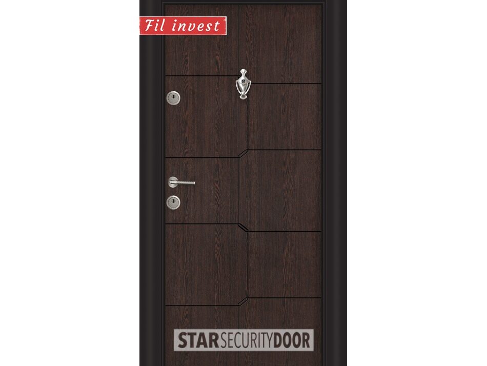 Alternative view of Врата Star Security Door серия Parkdoor модел SL209 Венге