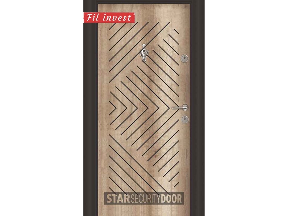 Alternative view of Врата Star Security Door серия Parkdoor модел SL216 Айдер