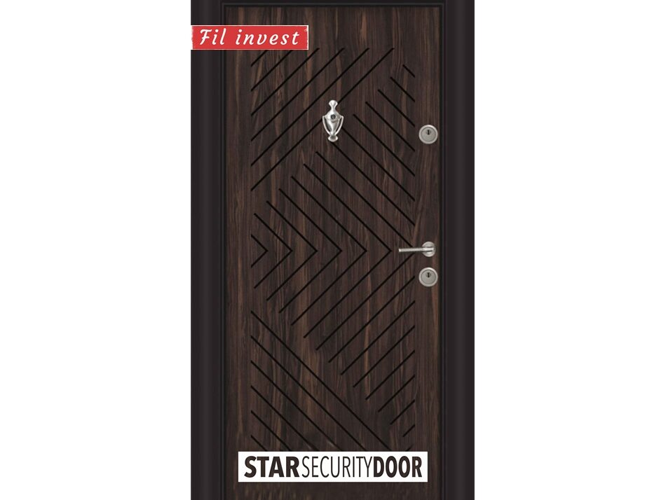 Alternative view of Врата Star Security Door серия Parkdoor модел SL216 Африка орех