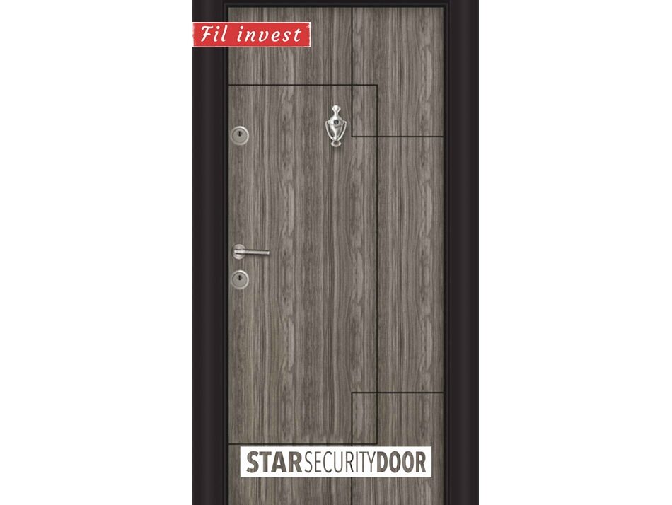 Alternative view of Врата Star Security Door серия Parkdoor модел SL218 Думан