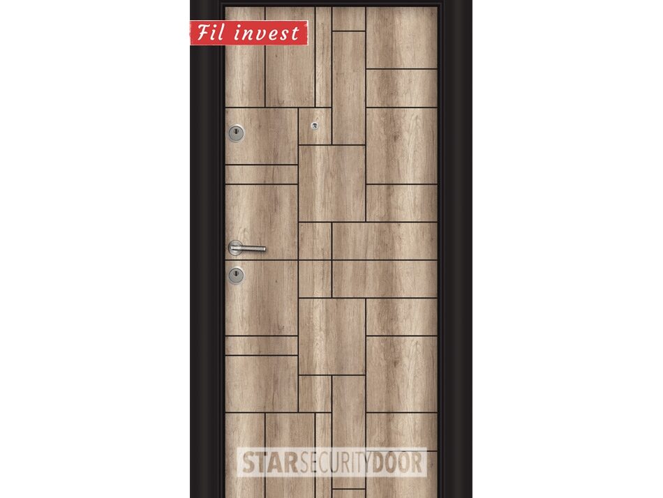 Alternative view of Врата Star Security Door серия Parkdoor модел SL222 Айдер