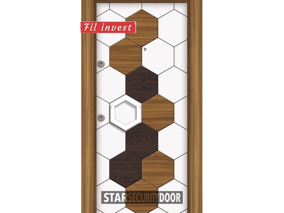 Alternative view of Врата Star Security Door серия Silod модел SD06 Сащ орех венге