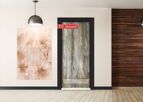 Врата Star Security Door серия Nature модел NT01 Горски пожар