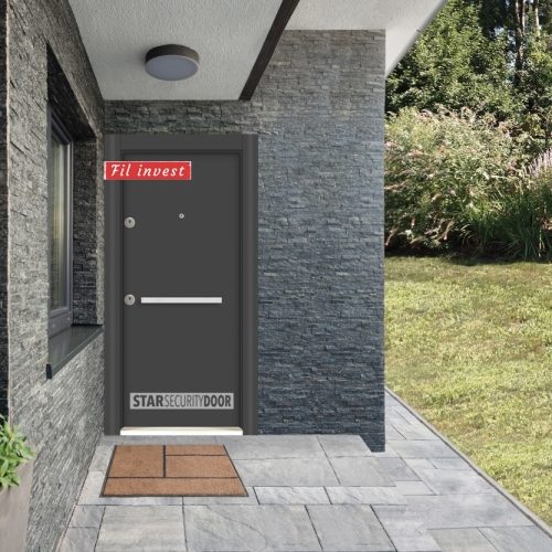 Врата Star Security Door серия Outdoor модел LP Антрацит