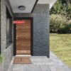 Врата Star Security Door серия Outdoor модел MFS516 Орех