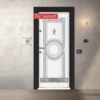 Врата Star Security Door серия Parkdoor модел SL100 Бяла перла