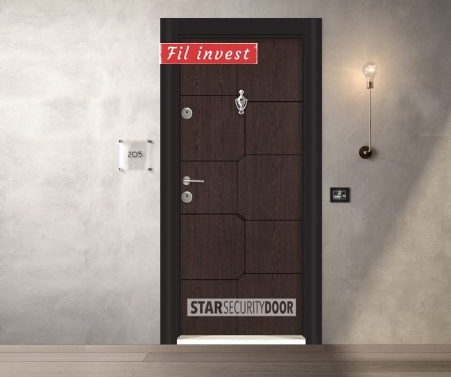 Врата Star Security Door серия Parkdoor модел SL209 Венге