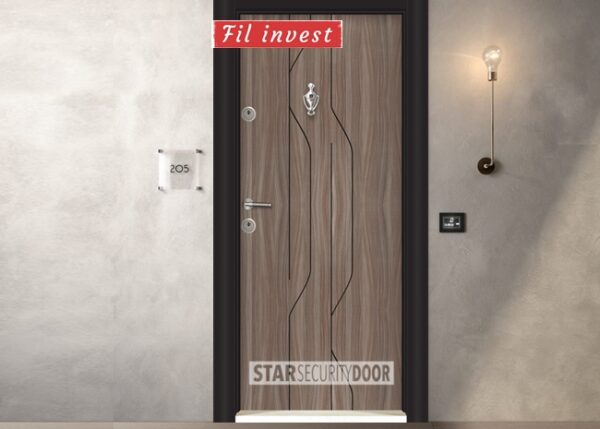 Врата Star Security Door серия Parkdoor модел SL210 Танганика