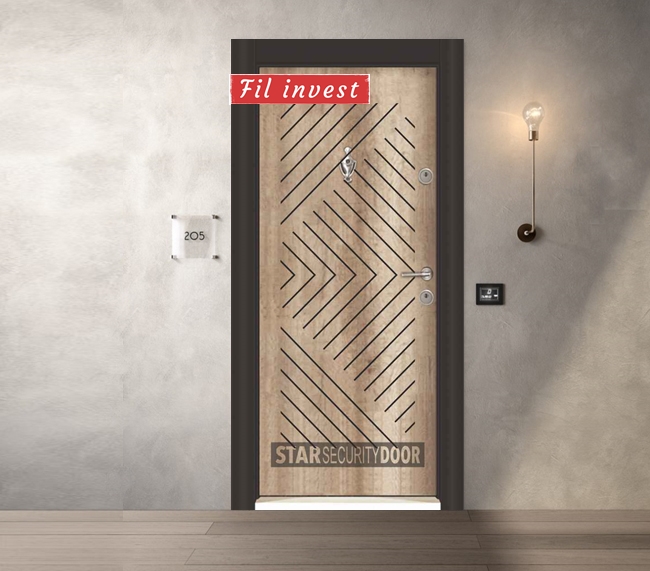 Врата Star Security Door серия Parkdoor модел SL216 Айдер