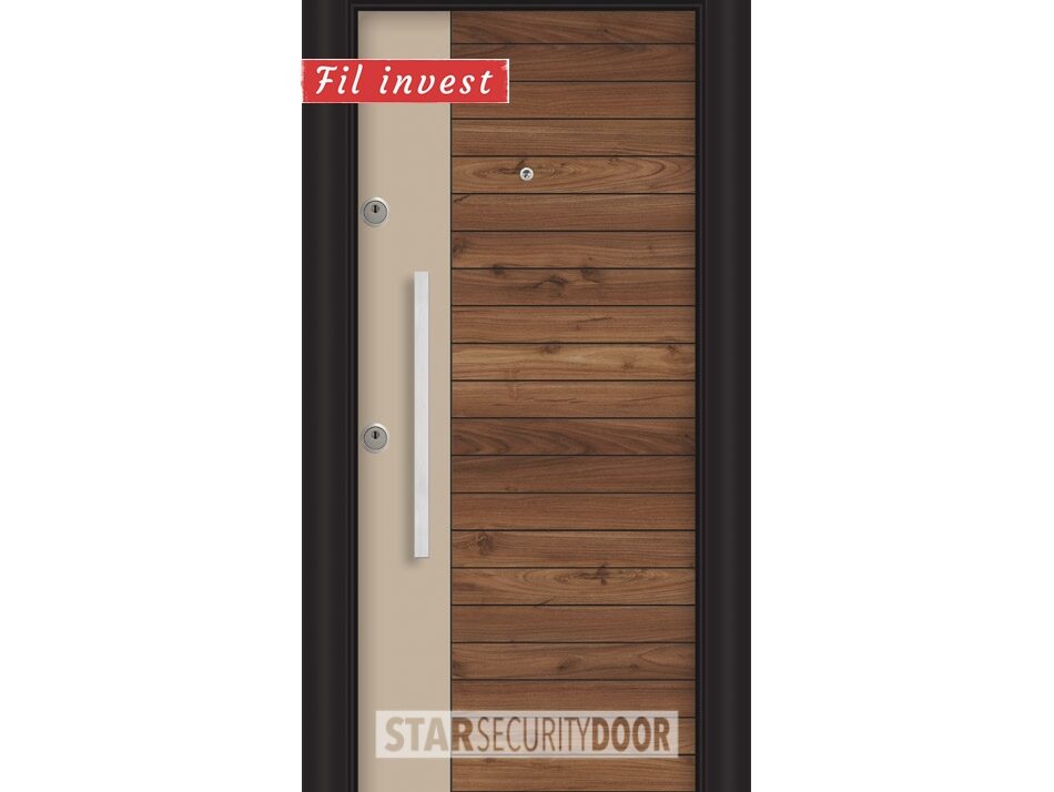 Alternative view of Врата Star Security Door серия Lapis модел L5363 Капучино сарухан