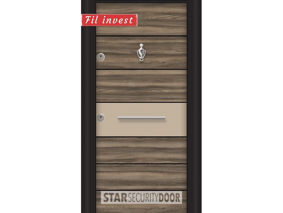 Alternative view of Врата Star Security Door серия Lapis модел L5417 Милано