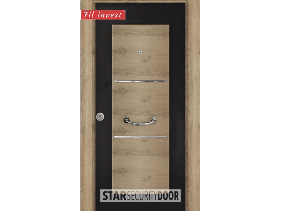 Alternative view of Врата Star Security Door серия Smart модел SM5112 Черен асос