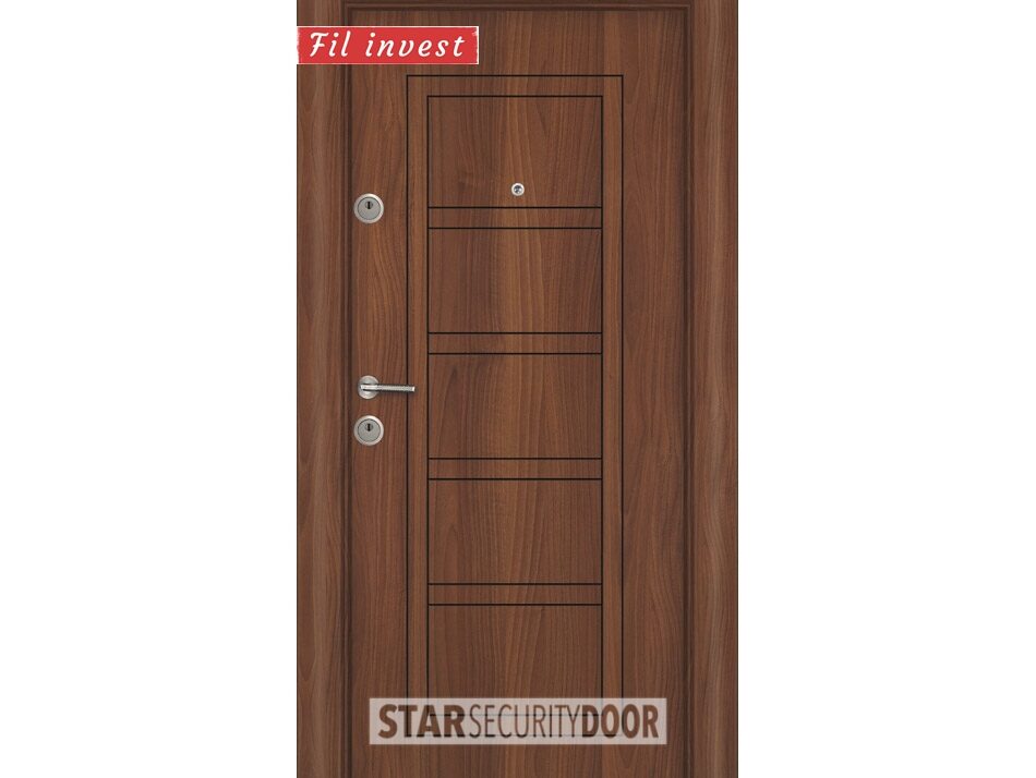 Alternative view of Врата Star Security Door серия StarLife модел SL202 Металик орех