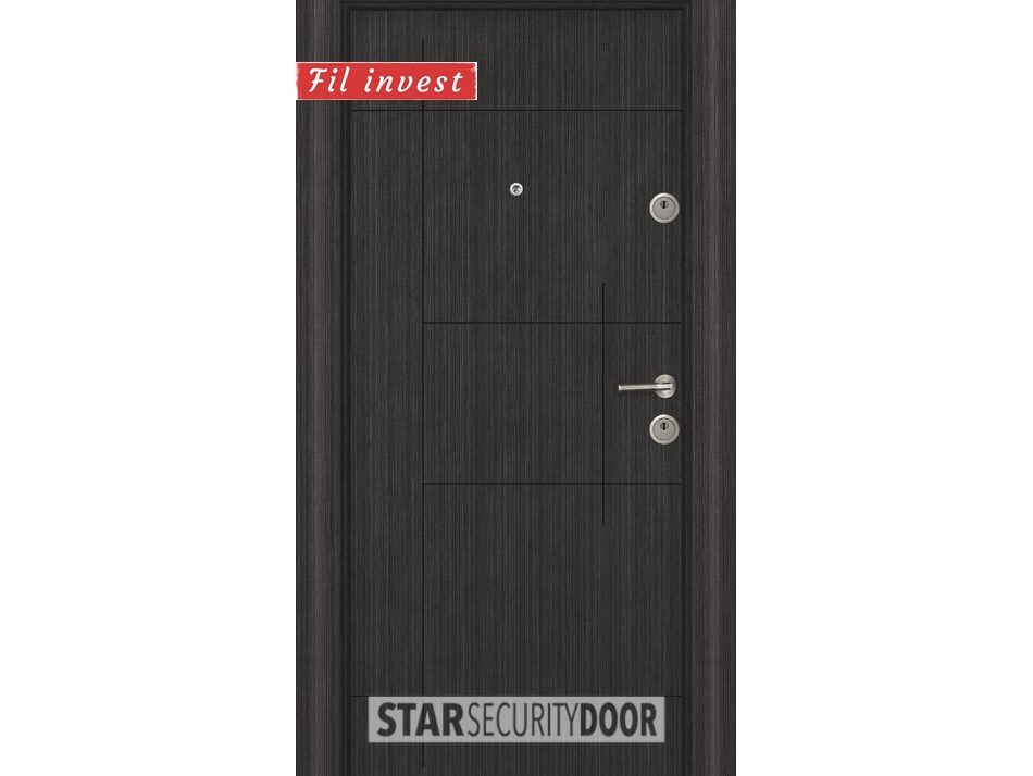 Alternative view of Врата Star Security Door серия StarLife модел SL203 Черна перла