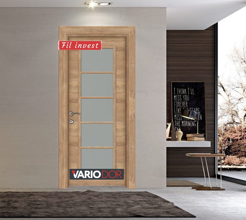 Интериорна врата Variodor модел VD8 Индийски дъб