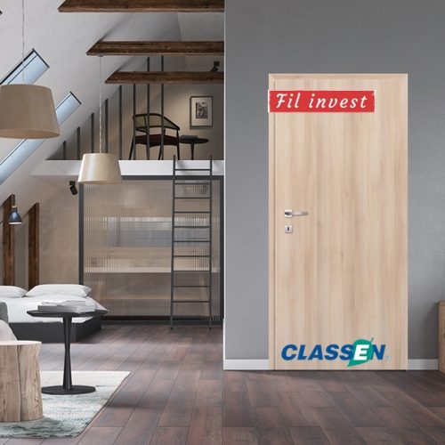 Интериорна врата Classen модел CENTURY 1 Ясен снежен CPL