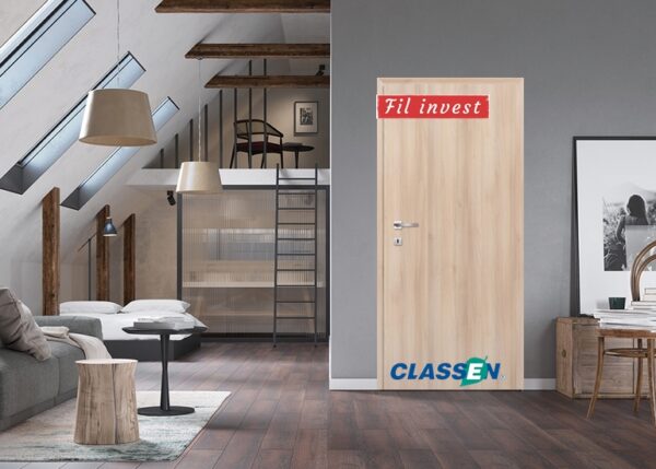 Интериорна врата Classen модел CENTURY 1 Ясен снежен CPL