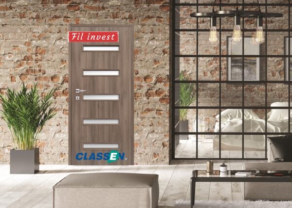 Интериорна врата Classen модел CENTURY 7 Ясен графит CPL
