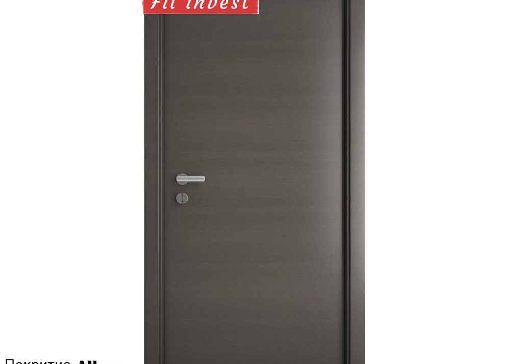 Alternative view of Интериорна врата Standard цвят Melinga Grey