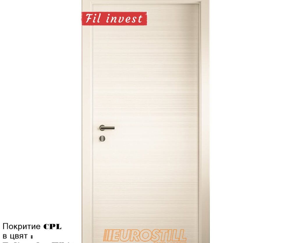 Alternative view of Интериорна врата Standard цвят Palisandro White CPL