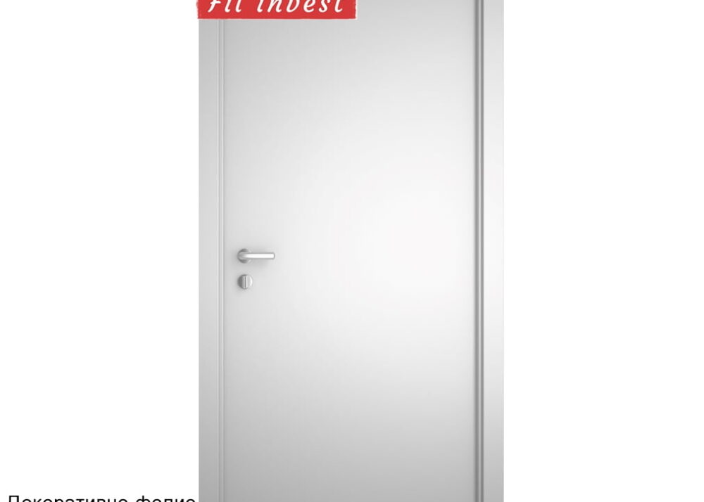 Alternative view of Интериорна врата Standard цвят Бяло декоративно фолио