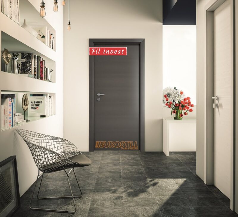 Интериорна врата Standard цвят Melinga Grey