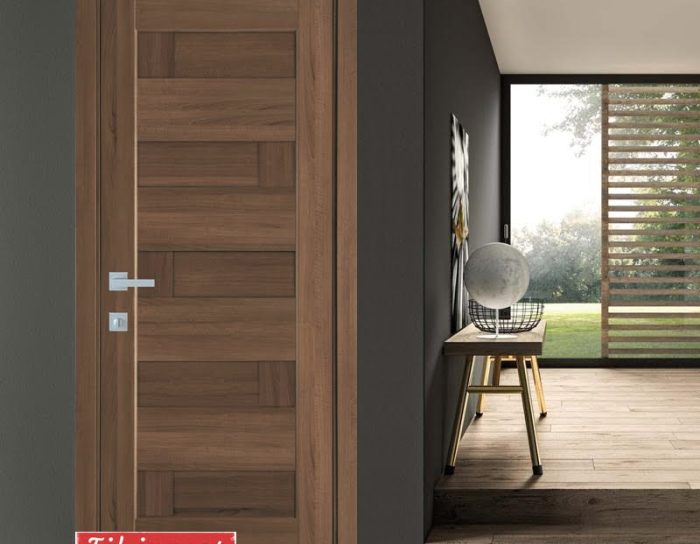 Интериорна врата Нов Стил модел Пиана златна елха