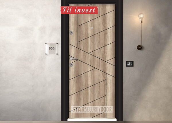 Блиндиран врата Parkdoor модел SL220 Айдер