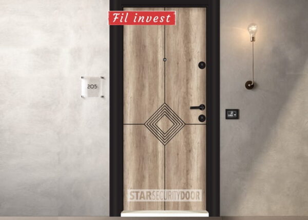 Блиндиран врата Parkdoor модел SL228 Айдер